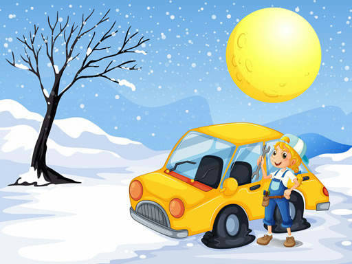 Play Snow Cars Jigsaw