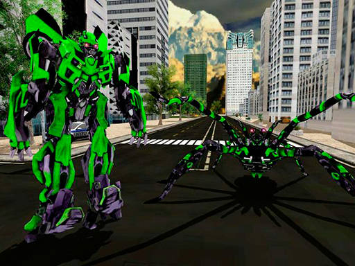 Play Spider Robot Warrior Web Robot Spider