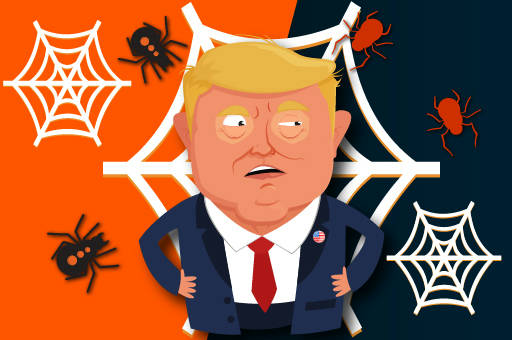 Play Spider Trump