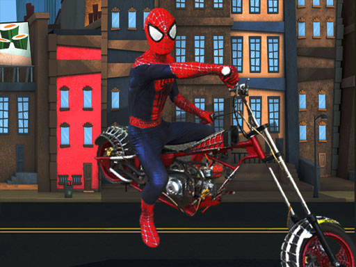 Play Spiderman Bike