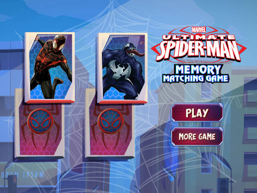 Play Spiderman Memory - Brain Puzzle Game