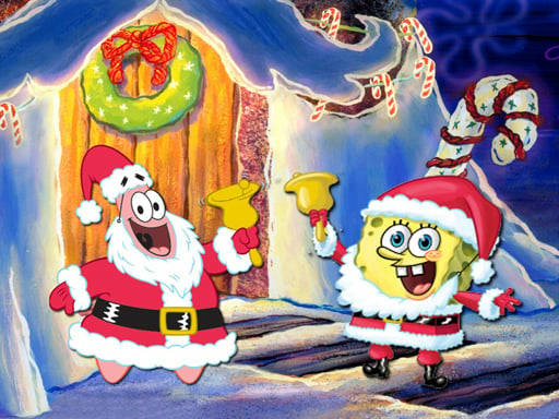 Play SpongeBob Christmas Jigsaw Puzzle