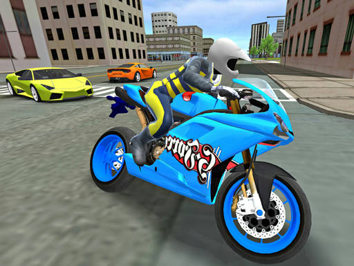 Play Sports bike simulator Drift 3D