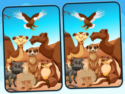 Play Spot 5 Differences Deserts