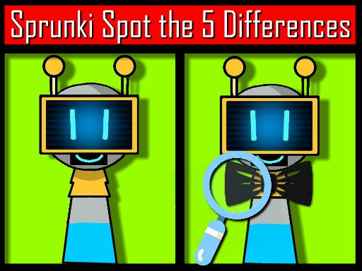 Play Sprunki Spot the 5 Differences