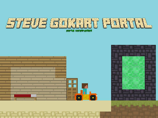 Play Steve Go Kart Portal