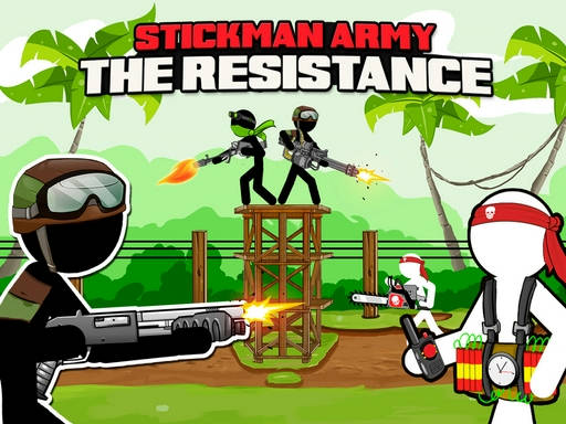 Play Stickman Army : Resistance