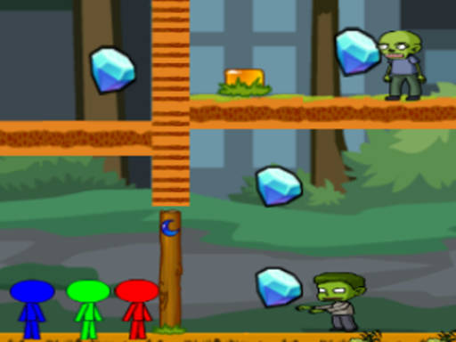 Play StickMan Bros Vs Zombies