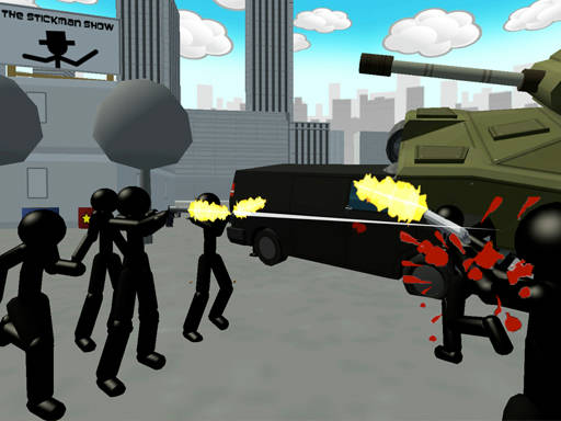 Play Stickman City Shooter