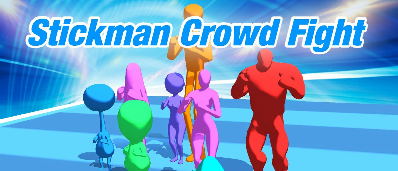 Play Stickmen Crowd Fight