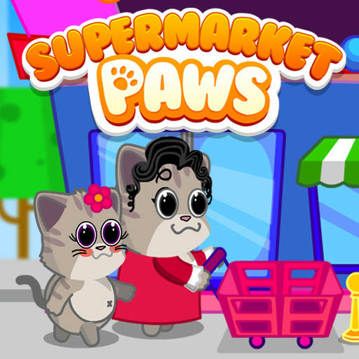 Play Supermarket Paws Cat Game for kids