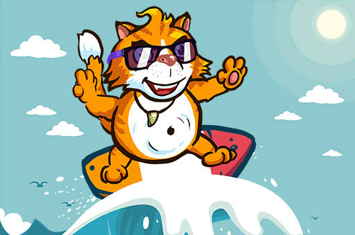 Play Surfer Cat