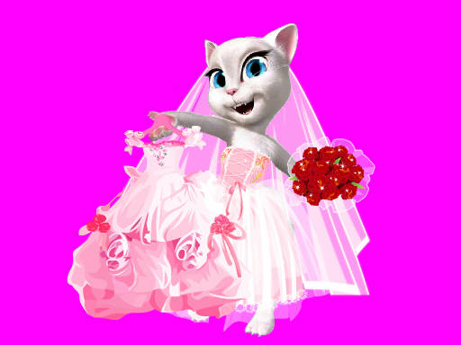 Play Talking Tom Angela City Wedding Boutique