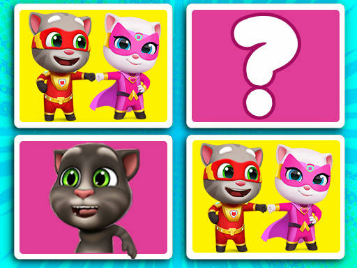 Play Talking Tom Match Up