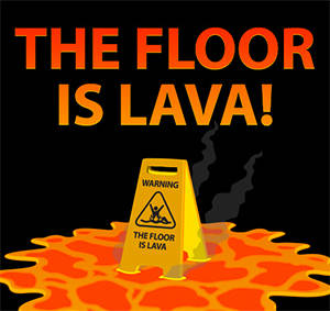 Play The Floor is Lava