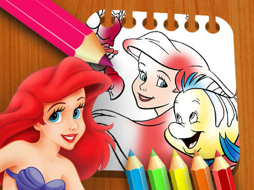 Play The Little Mermaid Coloring Book