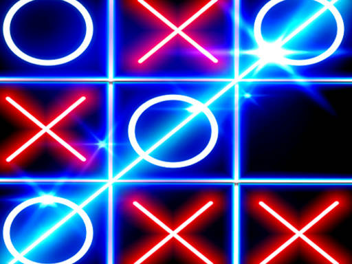 Play Tic Tac Toe Glow