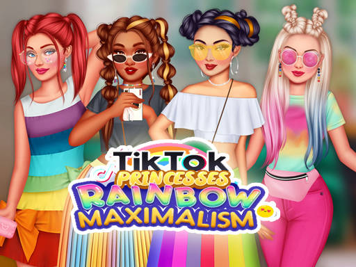 Play TikTok Princesses Rainbow