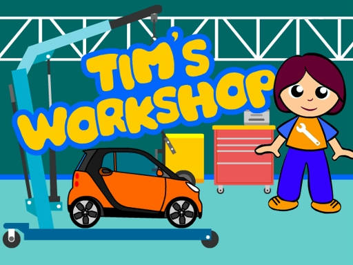 Play Tims Workshop: Cars Puzzle