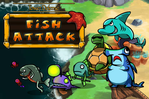 Play Tower defense : Fish attack