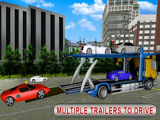 Play Trailer Cargo Truck Offroad Transporter