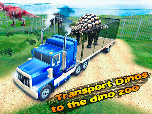 Play Transport Dinos To The Dino Zoo