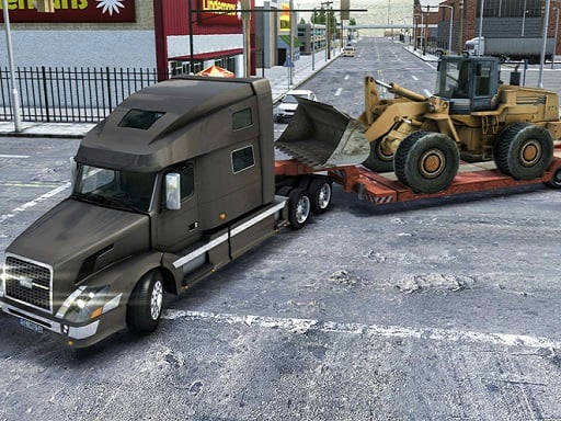 Play Truck Transport City Simulator Game