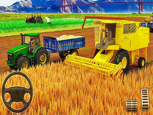 Play US Modern Tractor Farming Game 3D 2022