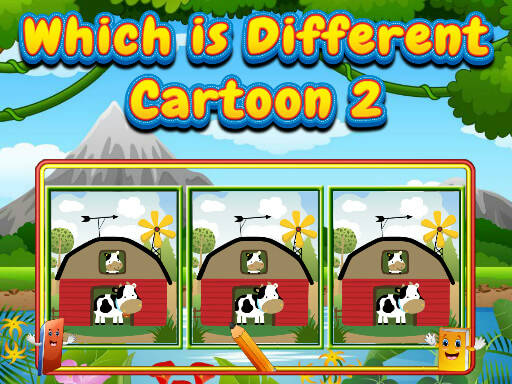 Play Which Is Different Cartoon 2