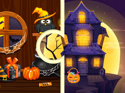 Play Witchs House Halloween Puzzles