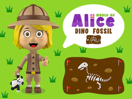 Play World of Alice   Dino Fossil