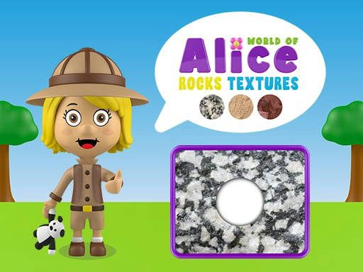 Play World of Alice   Rocks Textures