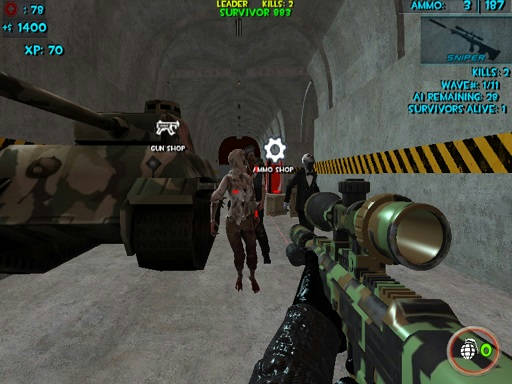 Play Zombie Apocalypse Bunker Survival Z