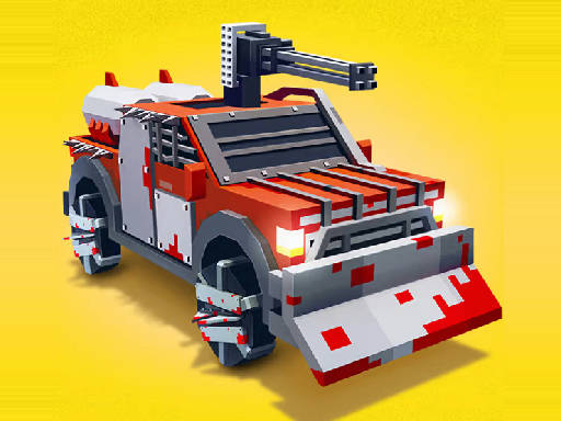 Play Zombie Derby: Blocky Roads Online