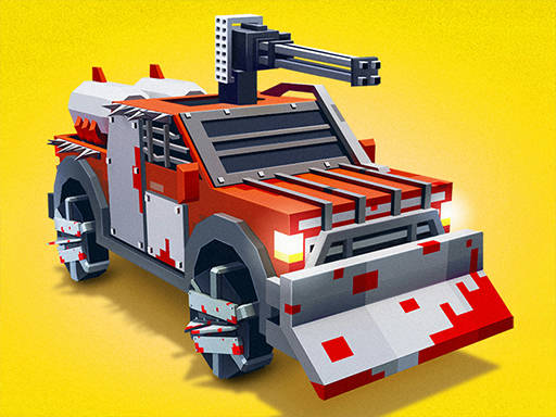 Play Zombie Derby: Blocky Roads