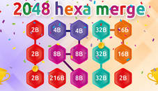 2048 Hex Chain Merge