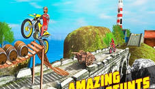 3D Crazy Imposible Tricky BMM Bike Racing Stunt