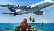 Airplane Simulator Island Travel