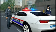 American Fast Police Car Driving Game 3D