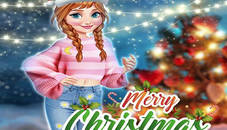 Anna Frozen Christmas Sweater Design