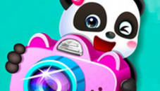 Baby Panda Photo Studio Game