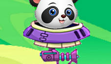 Baby Panda Space Adventure