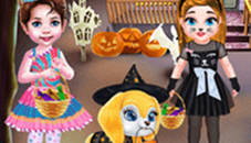 Baby Taylor Halloween Fun - Makeup & Dressup