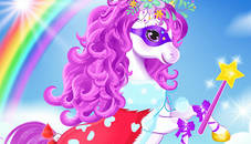 Baby unicorn dress up