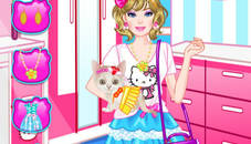 Barbie With Kitty