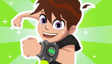 Ben 10 Hill Car Racing Alien Boy