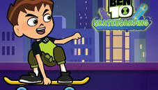 Ben 10 Skateboarding