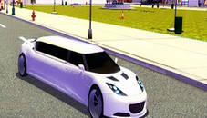 Big City Limo Car Driving Game