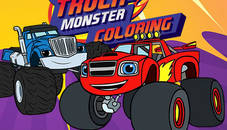 Blaze Monster Truck Coloring Book