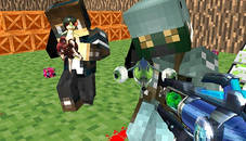 Blocky Gun Paintball